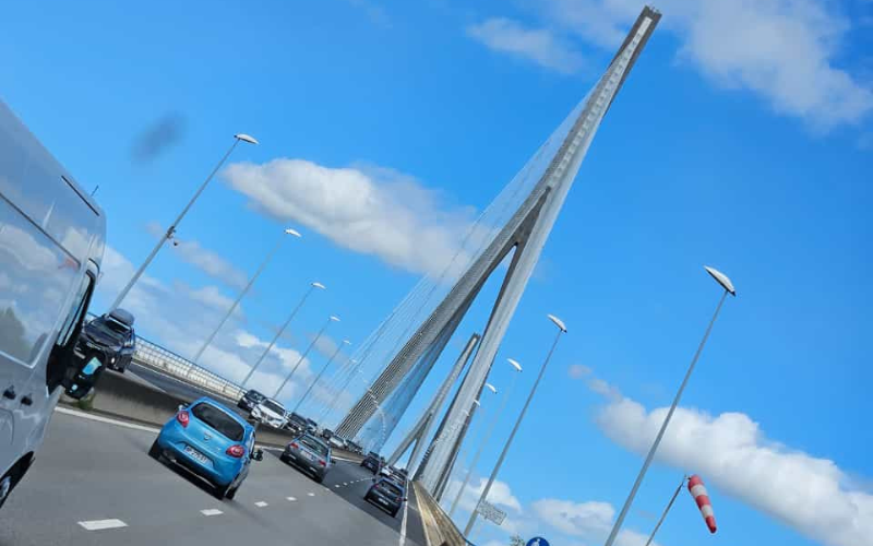 Il mio viaggio in camper: Pont de Normandie per Etretat (tappa 7)