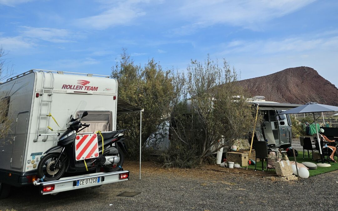 Il mio viaggio in camper Tenerife: prima escursione a la Montagna Roja